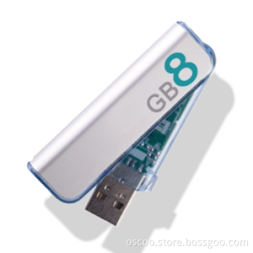 Aluminum Coated Knife Style USB Flash Drives